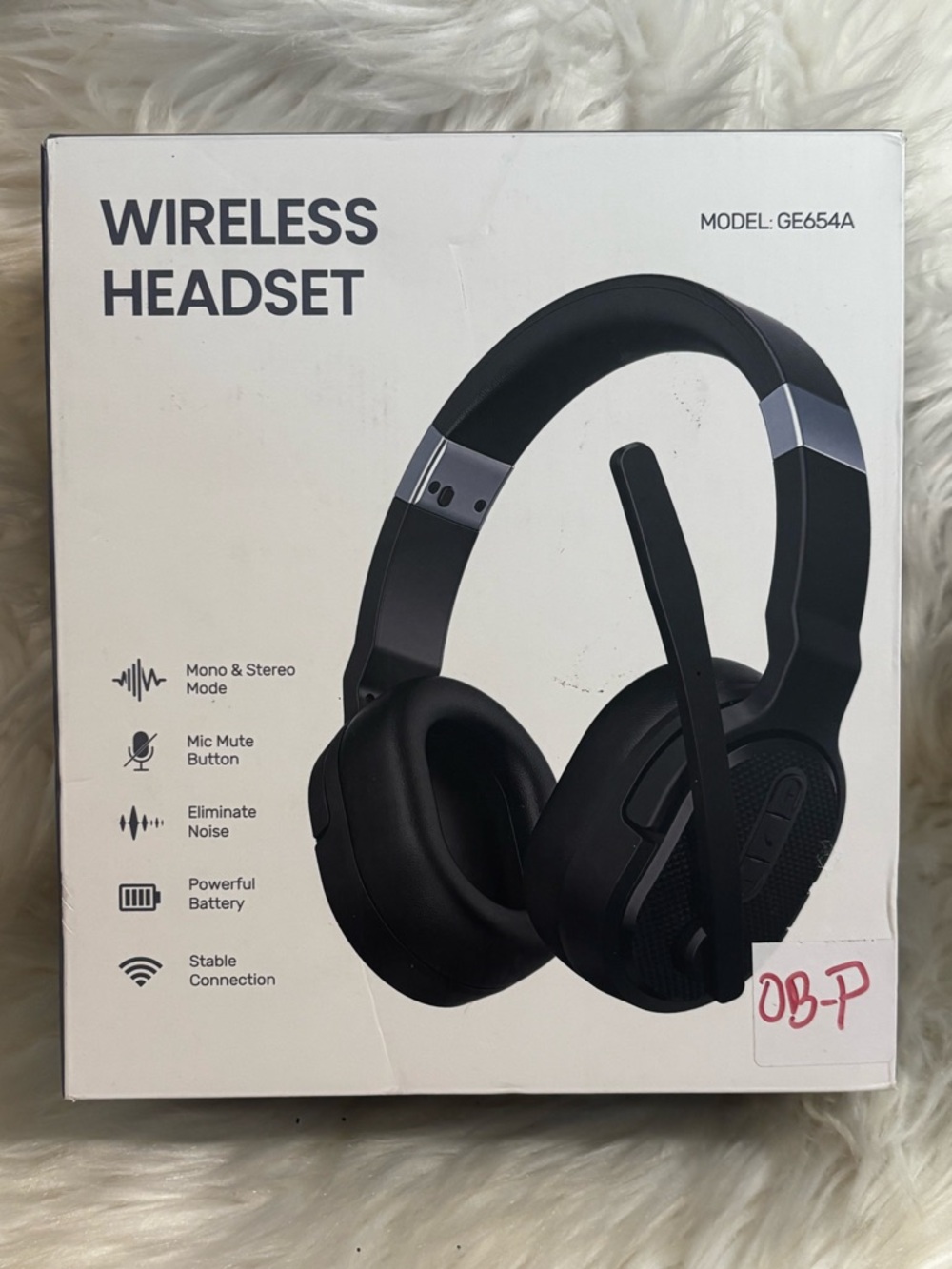 Wireless Headset - Black